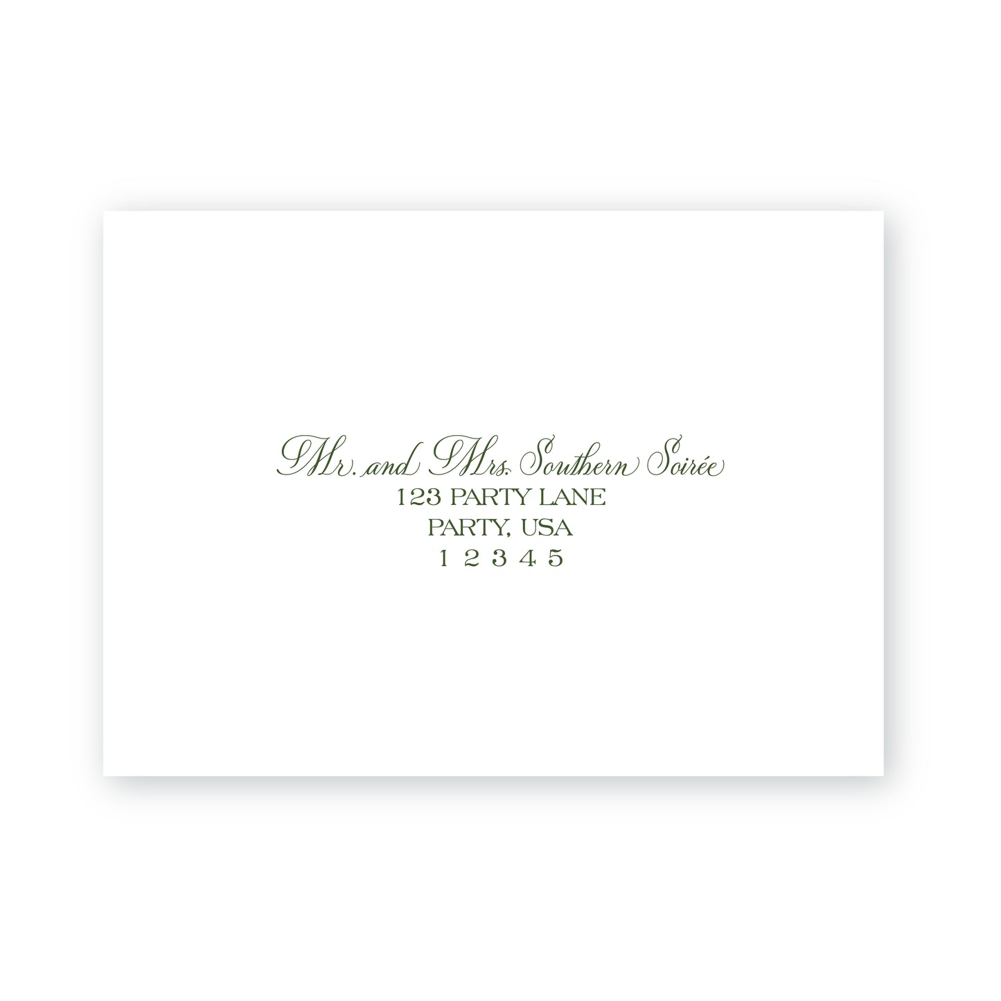 Recipient Address Printing