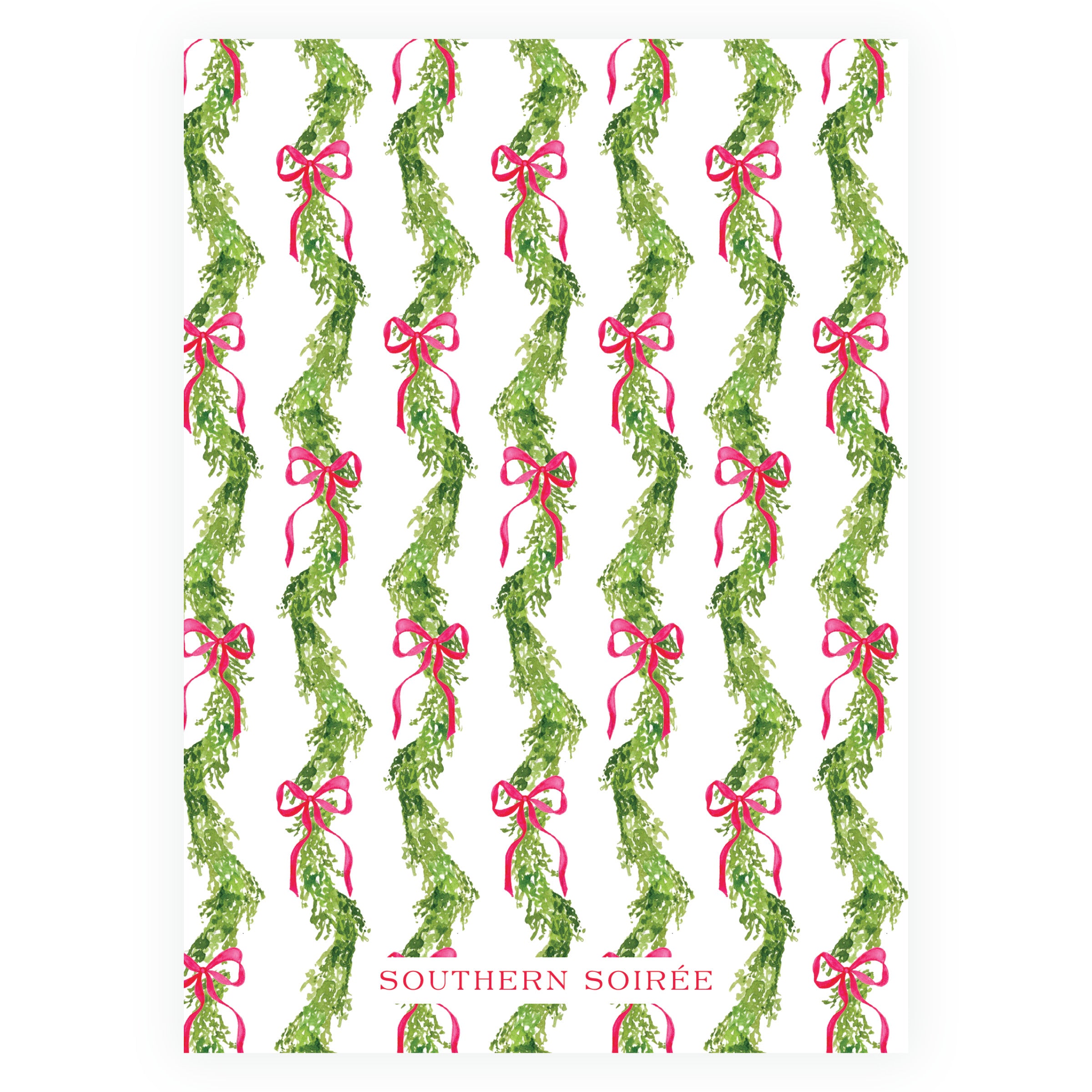 The Evergreen Garland Red