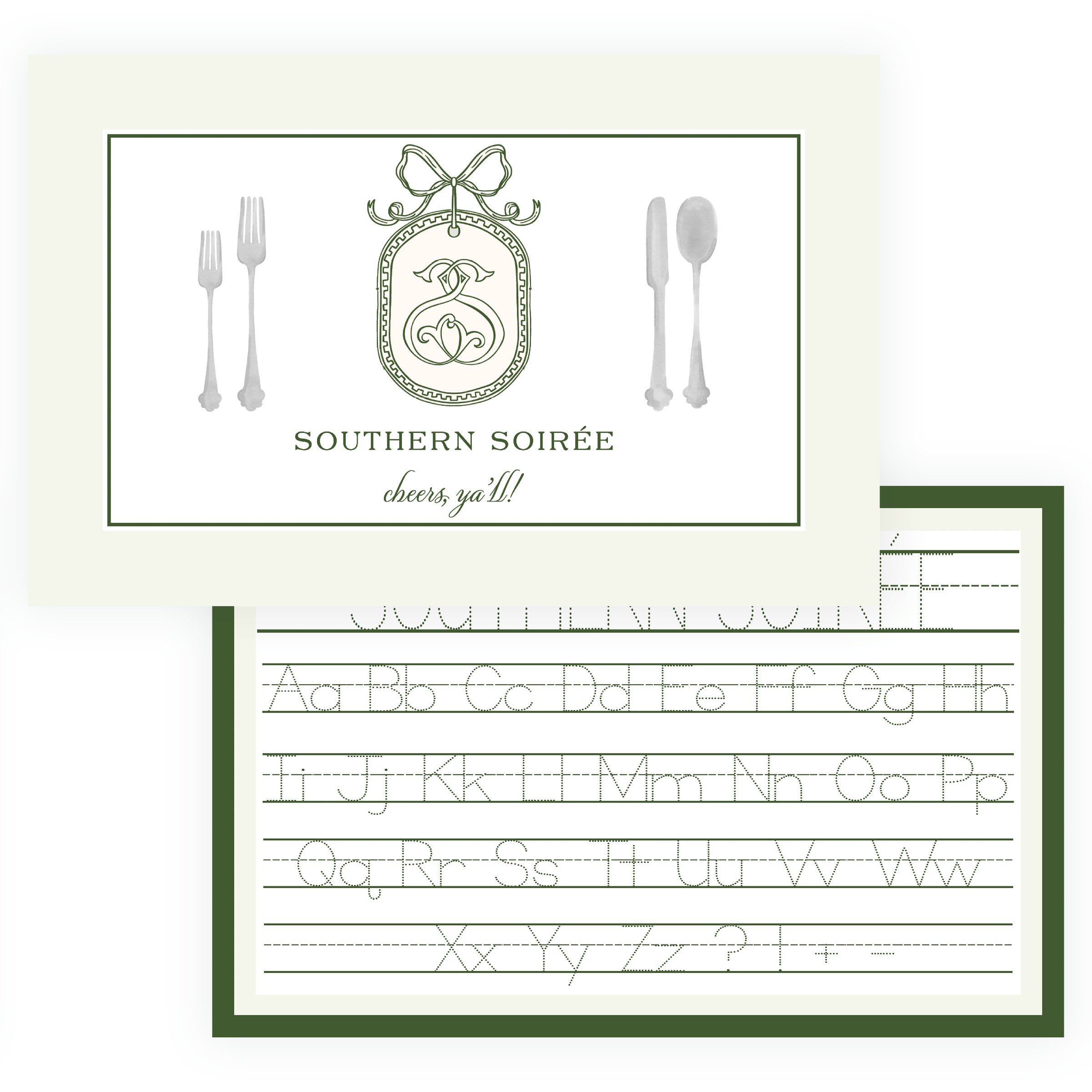 CUSTOM PLACEMAT
