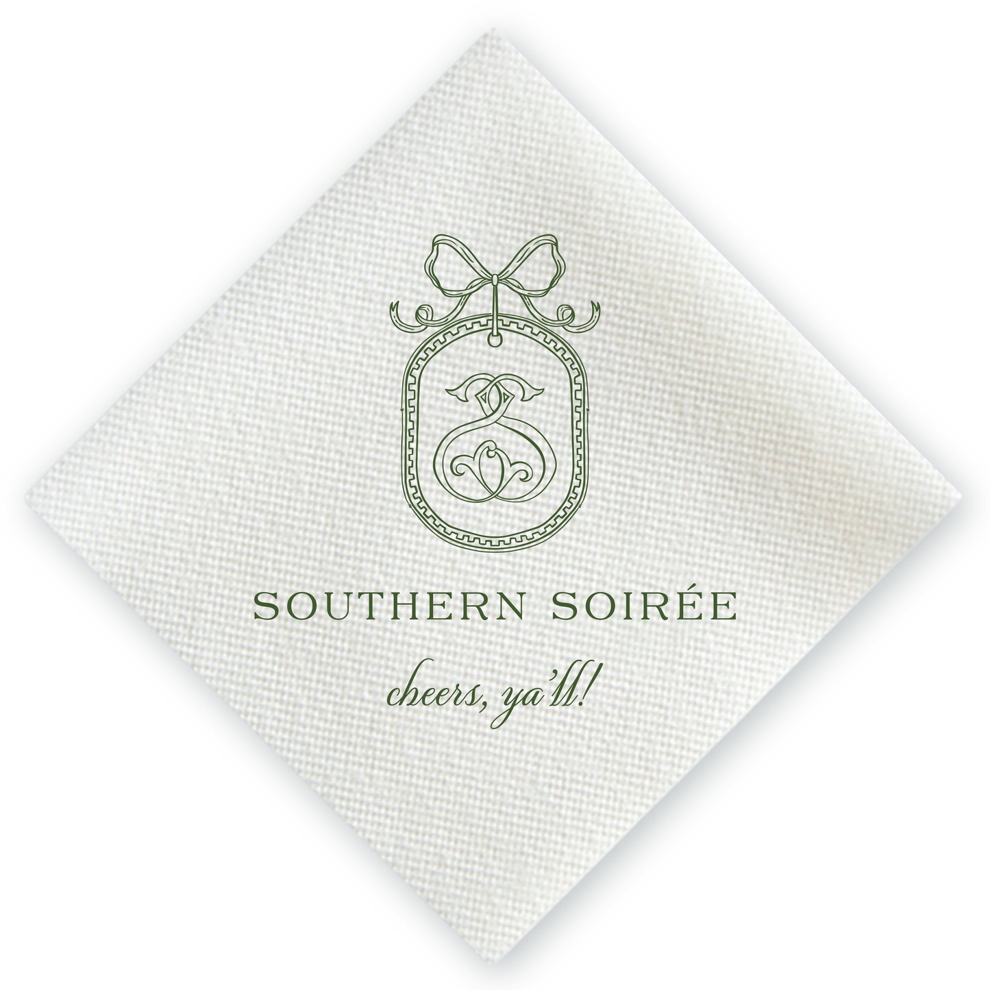 Single Color Customize Your Own Beverage Napkins