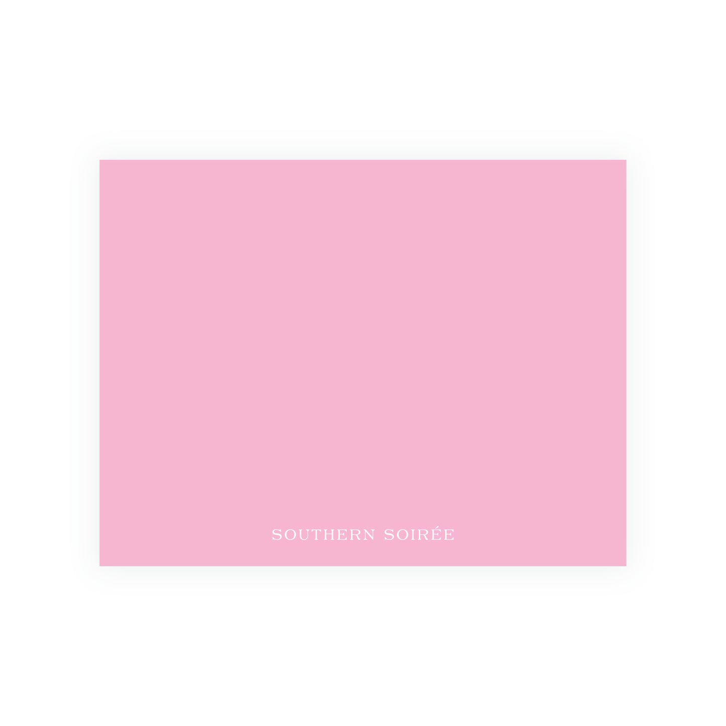Tiny Petals Scalloped Floral Note Cards