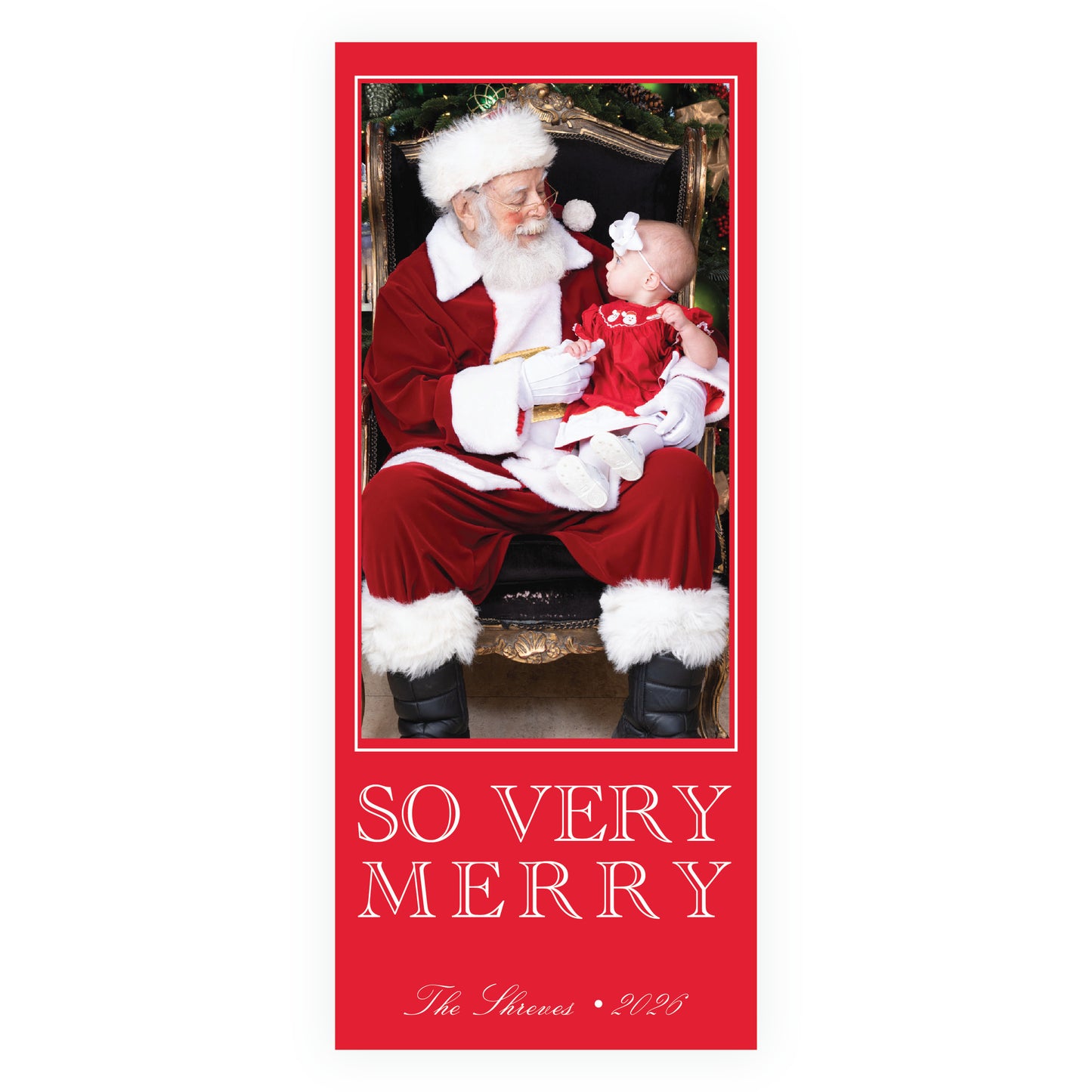 So Very Merry Holiday Slim (Customizable Colors)