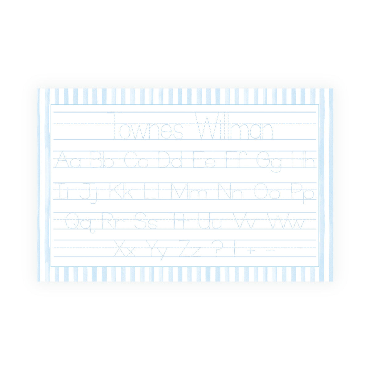 Little Conductor Personalized Laminated Placemat