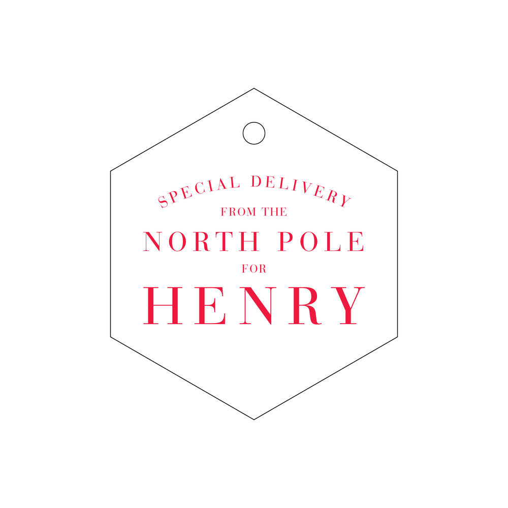 From The Northpole Gift Tag T195