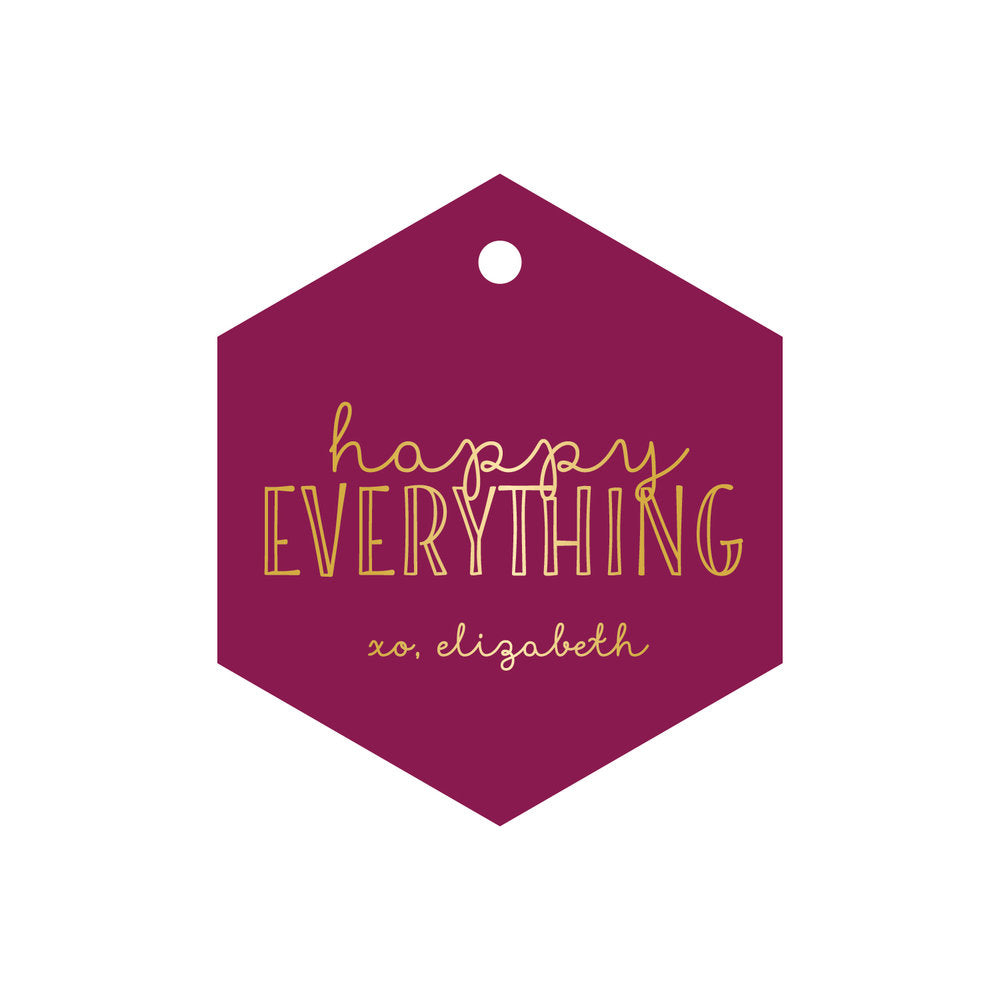 Happy Everything Gift Tag T208