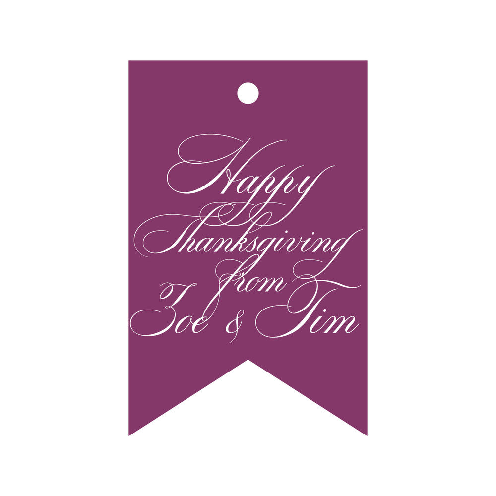Happy Thanksgiving Gift Tag T298