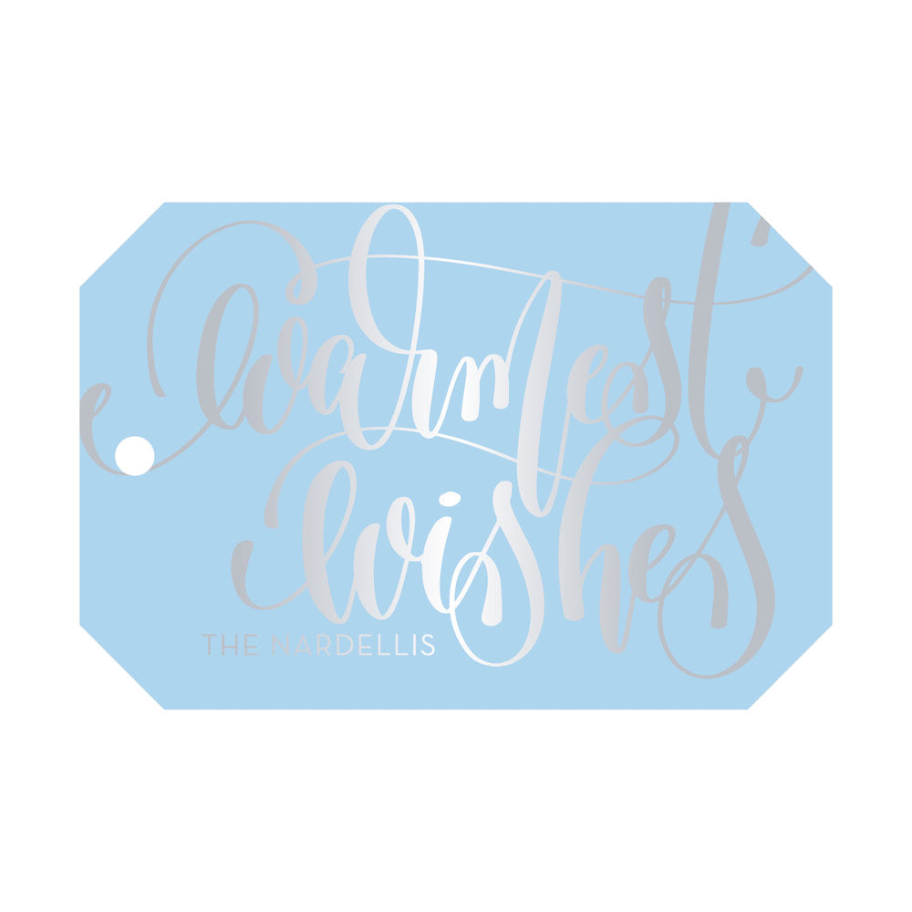 Warmest Wishes Gift Tag T312