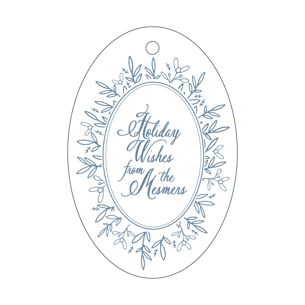 Holiday Wishes Gift Tag T341
