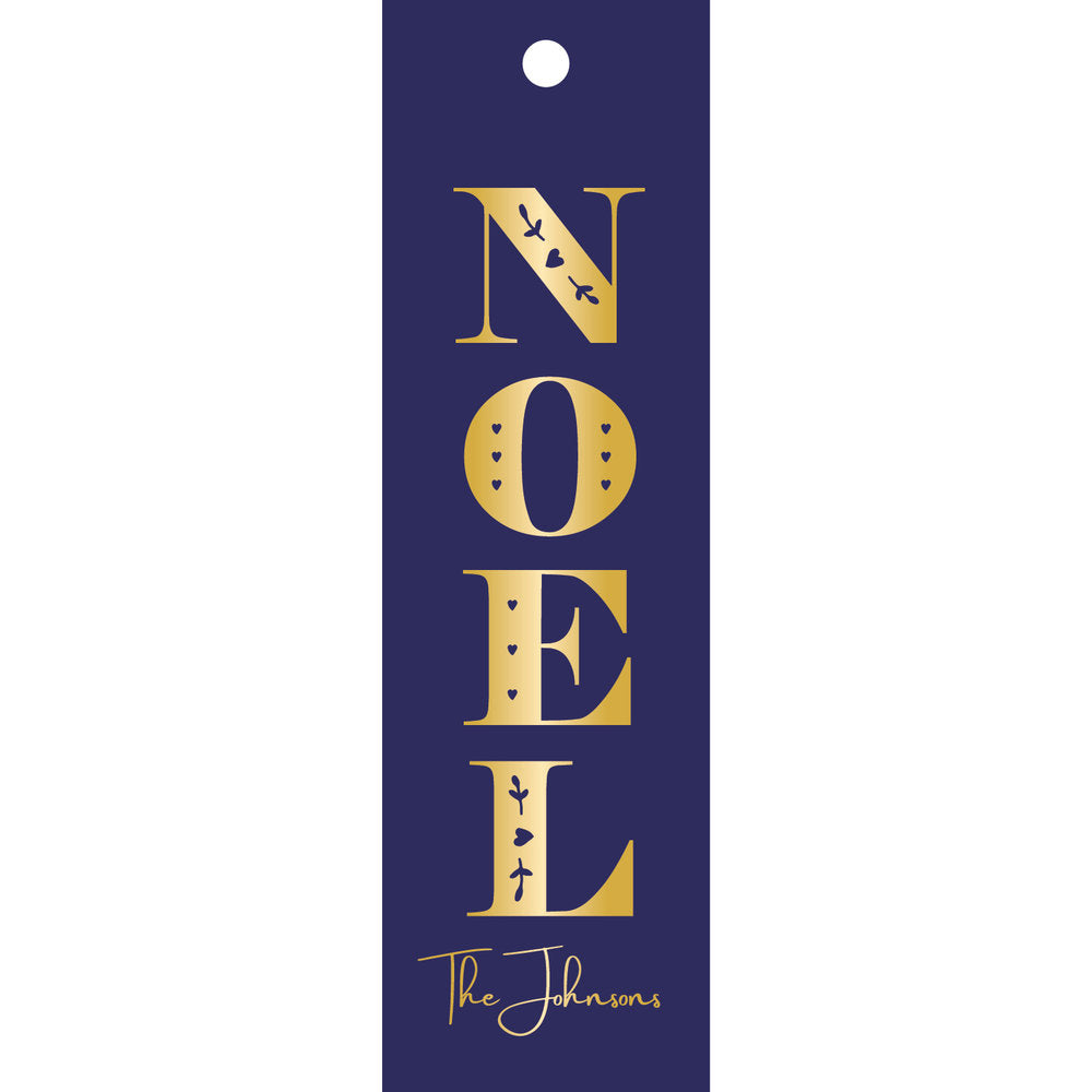 Noel Skinny Gift Tag T346