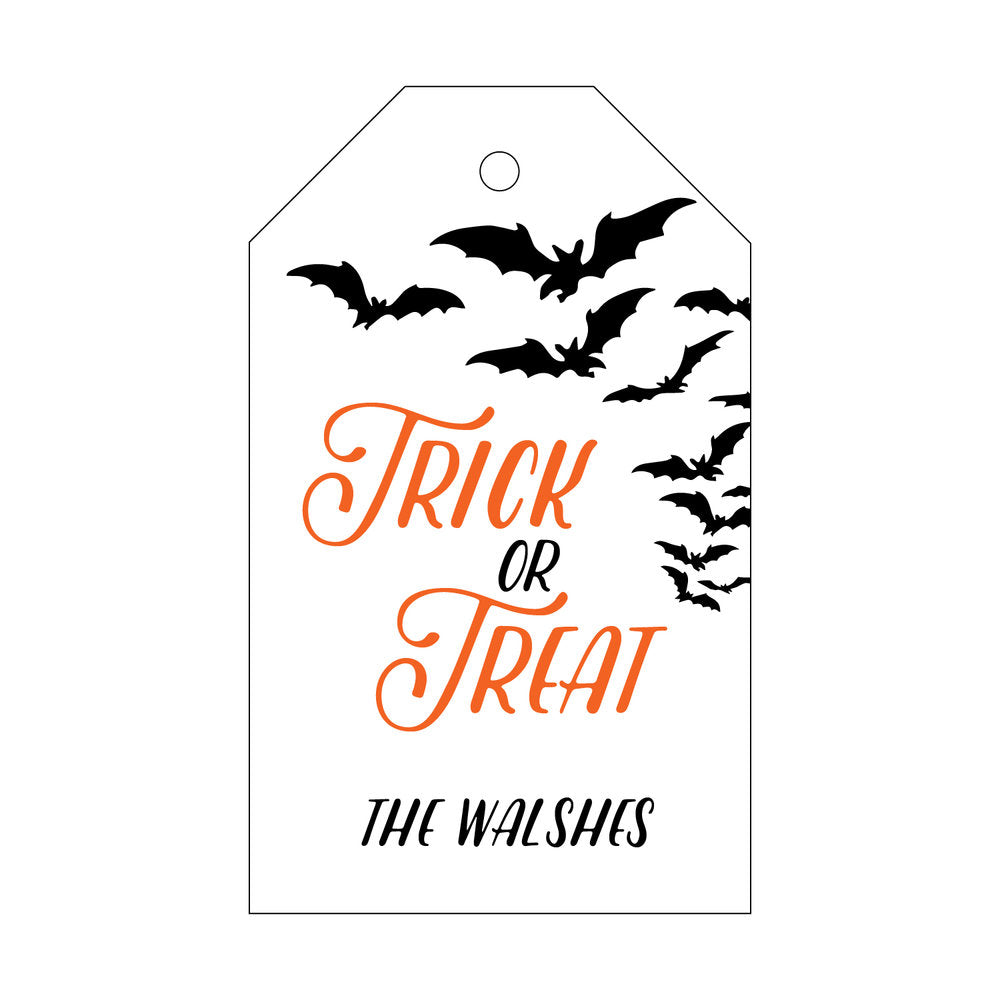 Trick or Treat Halloween Gift Tag T80
