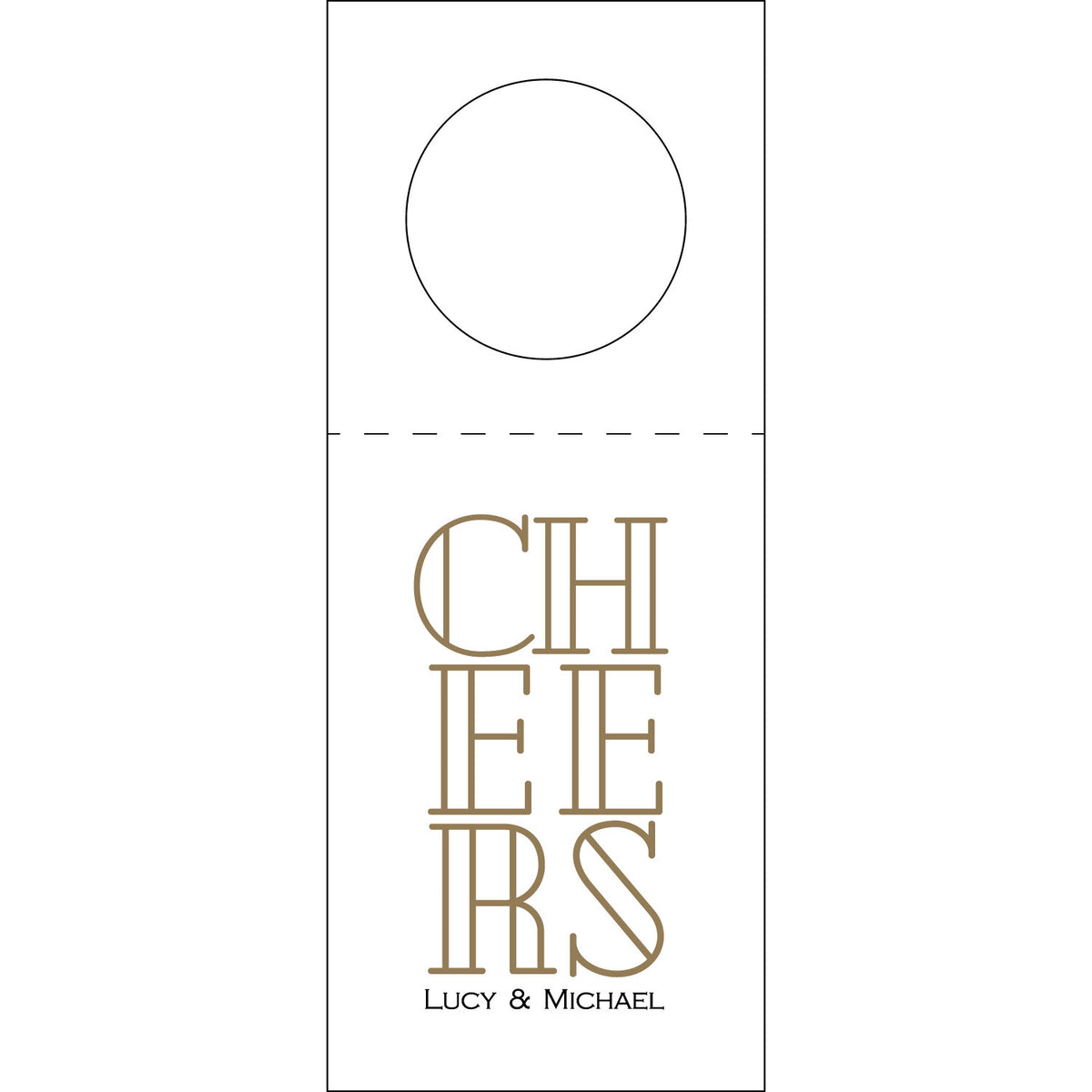 CHEERS Wine Tag WT384