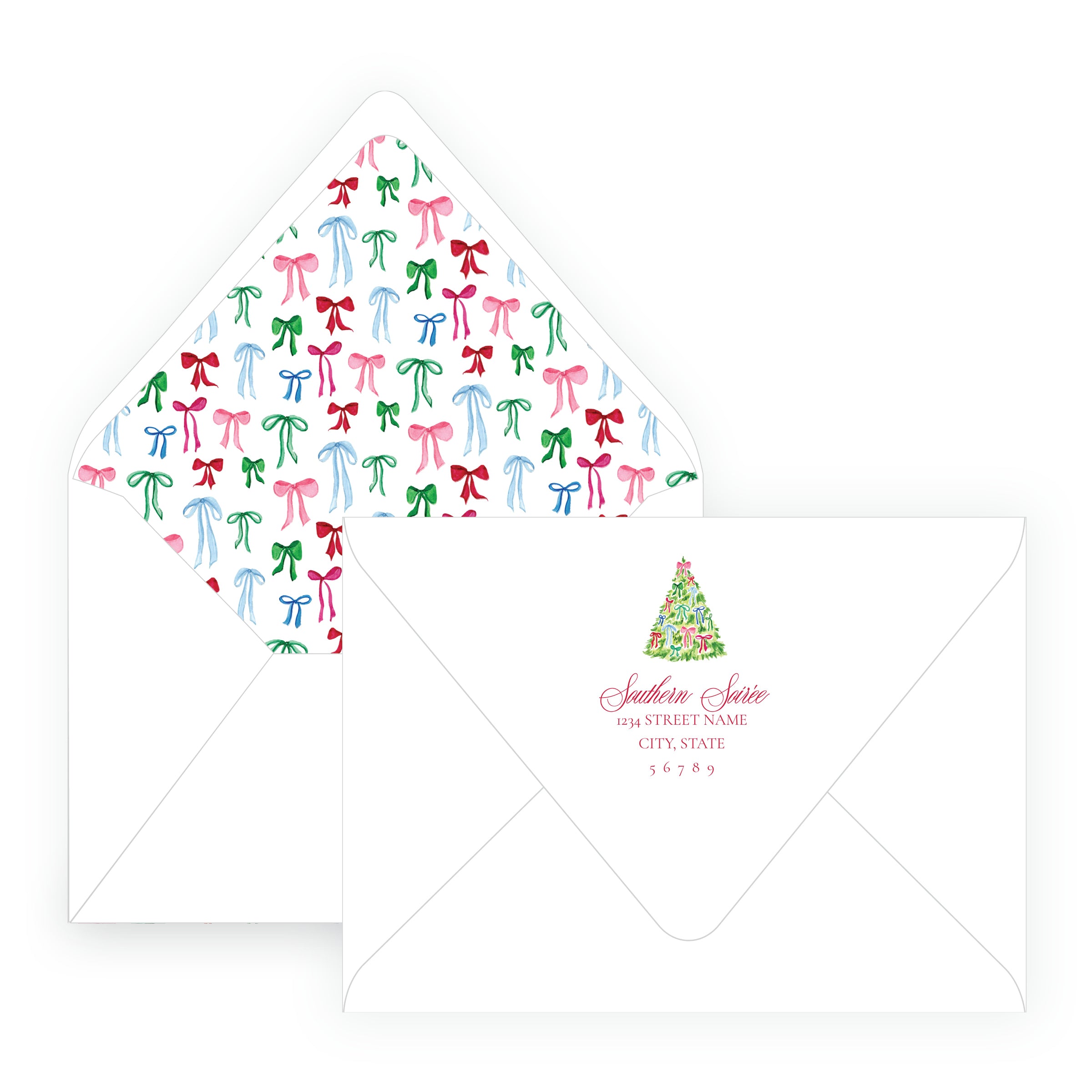 Decked with Bows Border Landscape