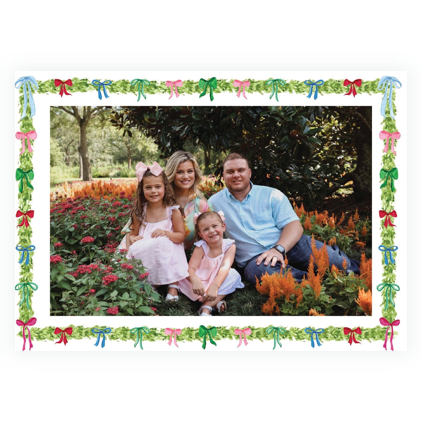 Decked with Bows Border Landscape