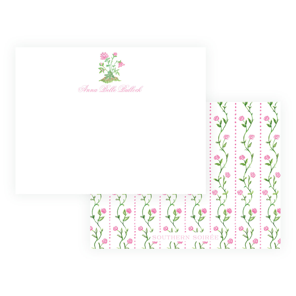 Tiny Petals Garden Bloom Notecards