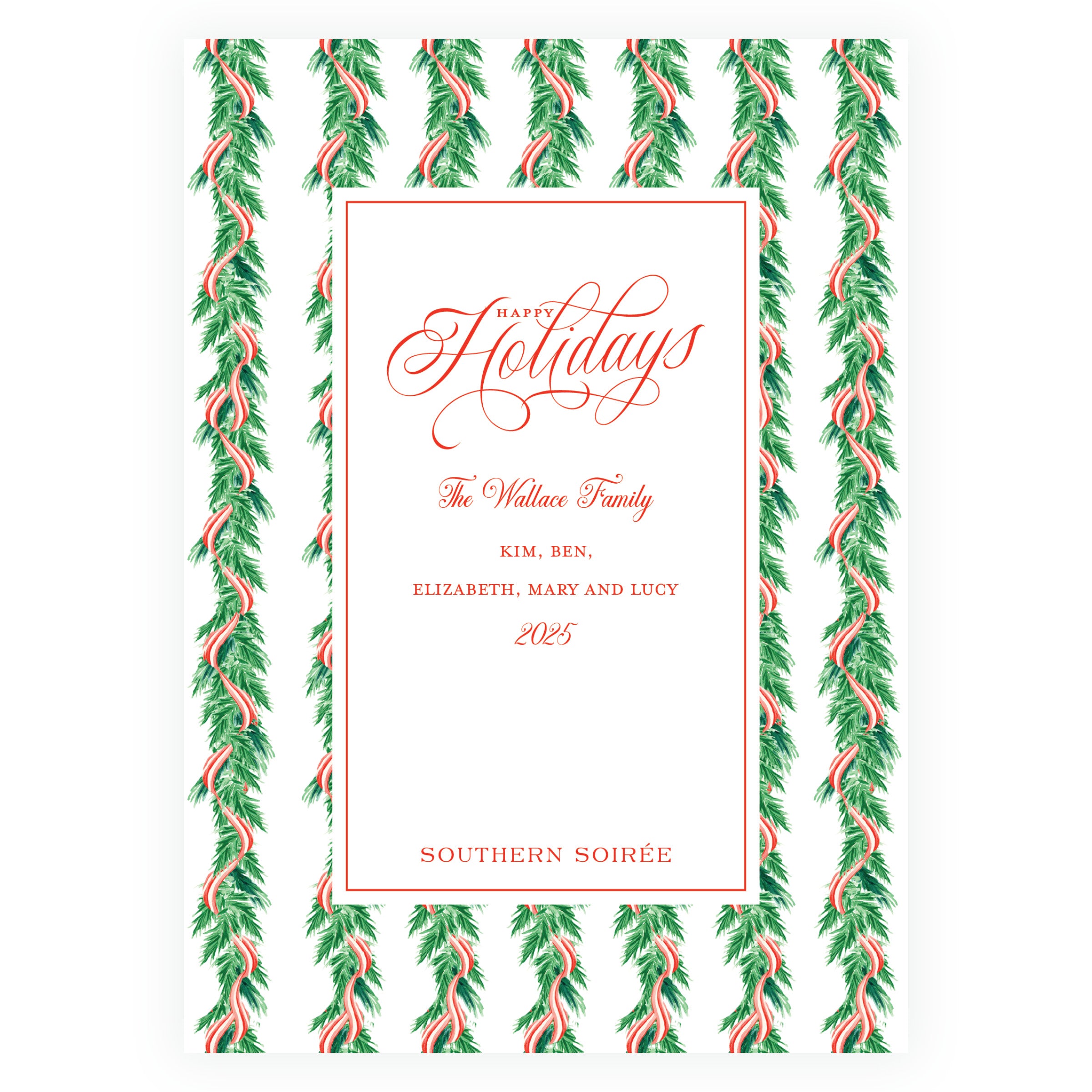 Candy Cane Frame