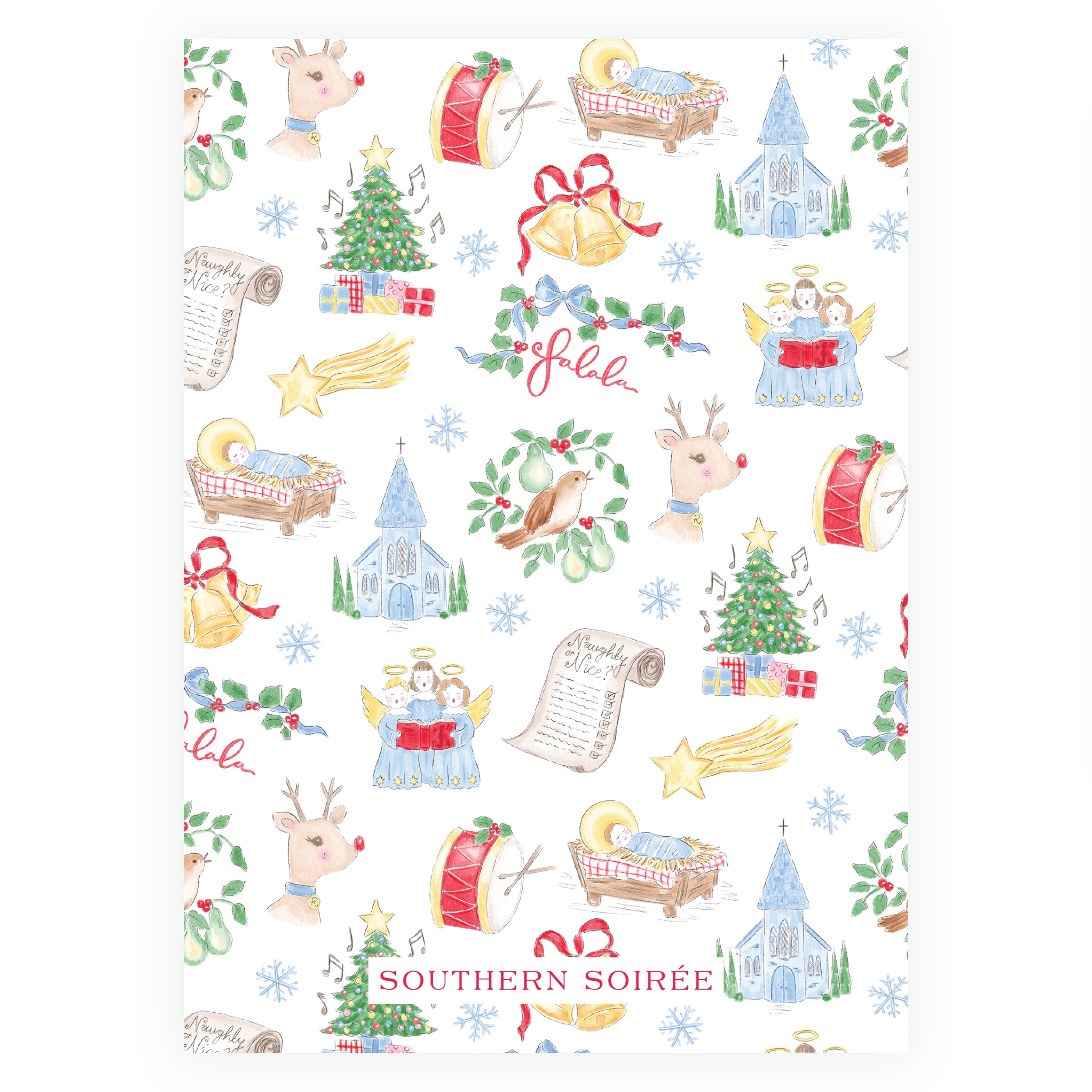 Sing & Rejoice Holly Circle Frame