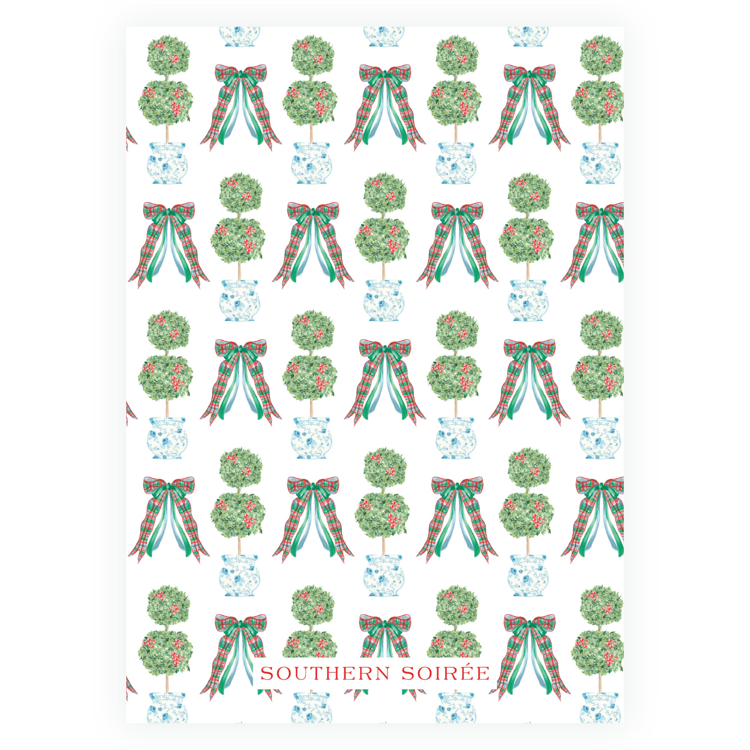 Christmas Plaid Frame