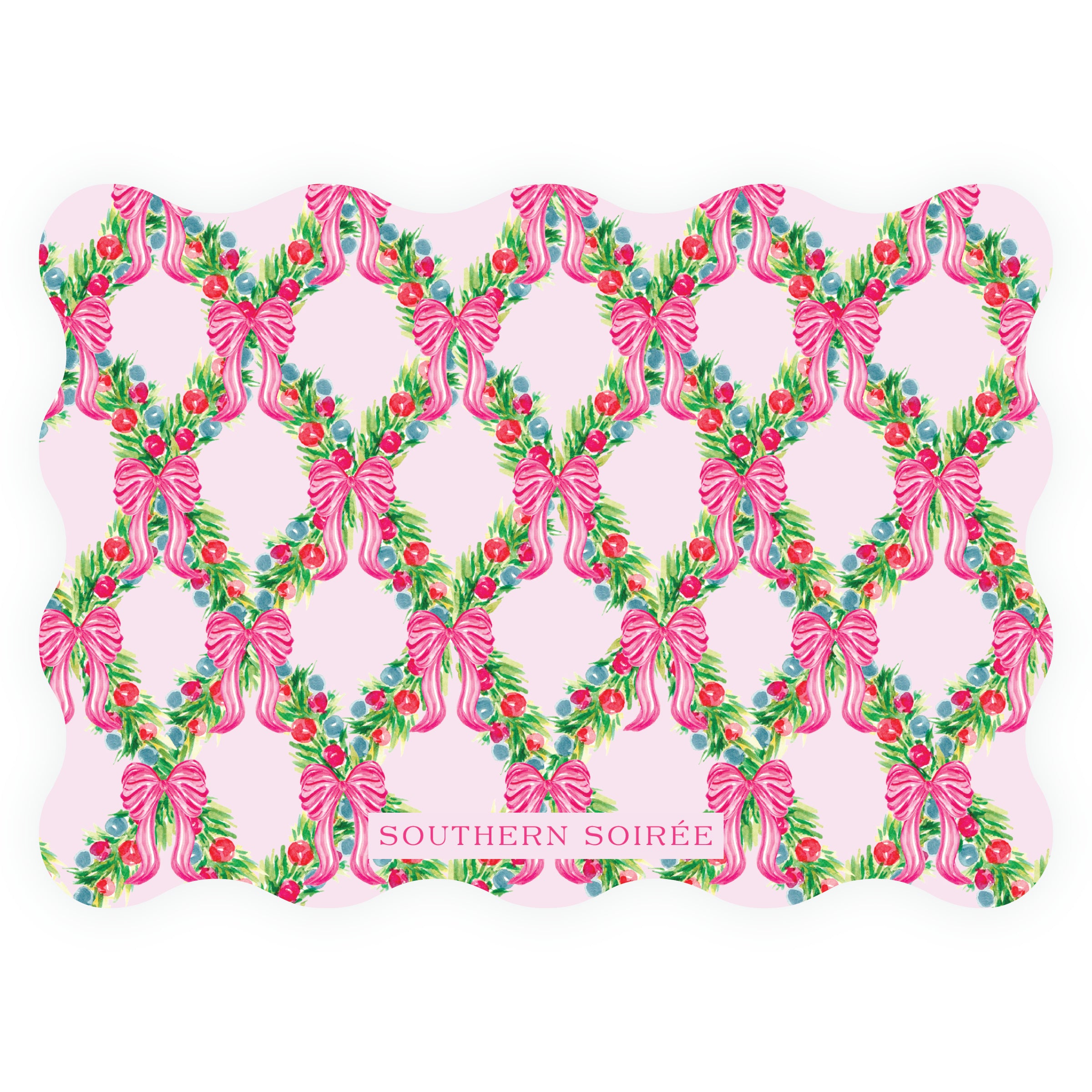 Hard Candy Monogram Wreath Landscape