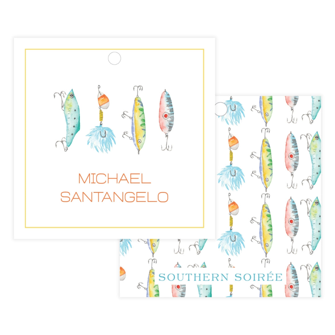 Fishing Lures Gift Tag