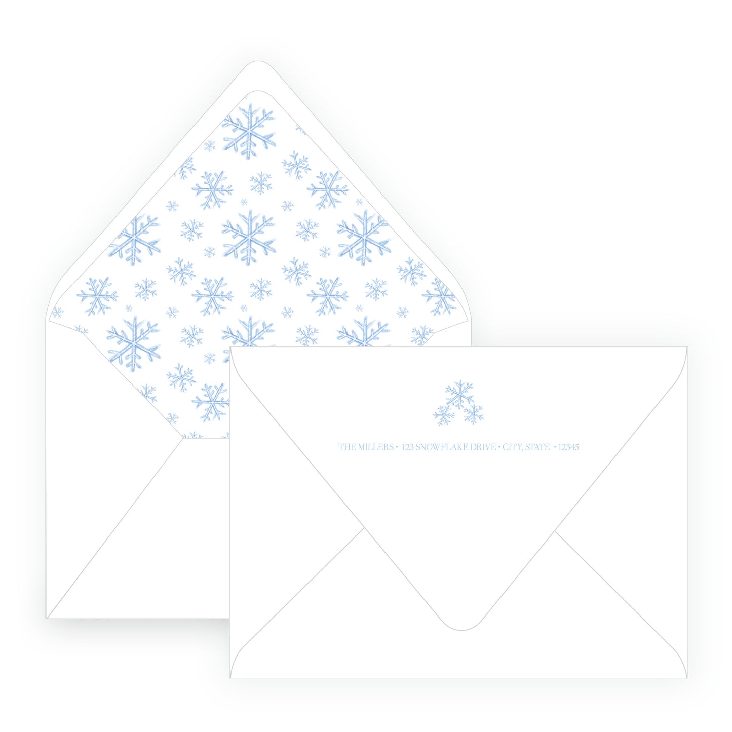 Sing & Rejoice Snowflakes Frame