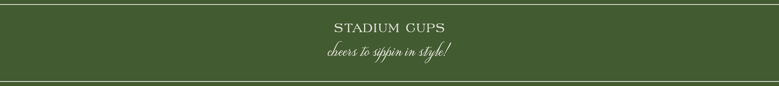 Stadium Cups