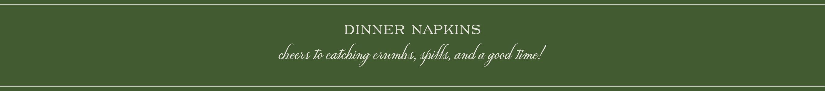 Dinner Napkins