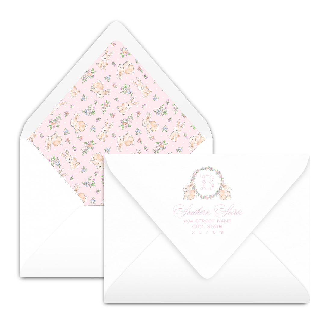 Spring has Sprung Pink Invitation