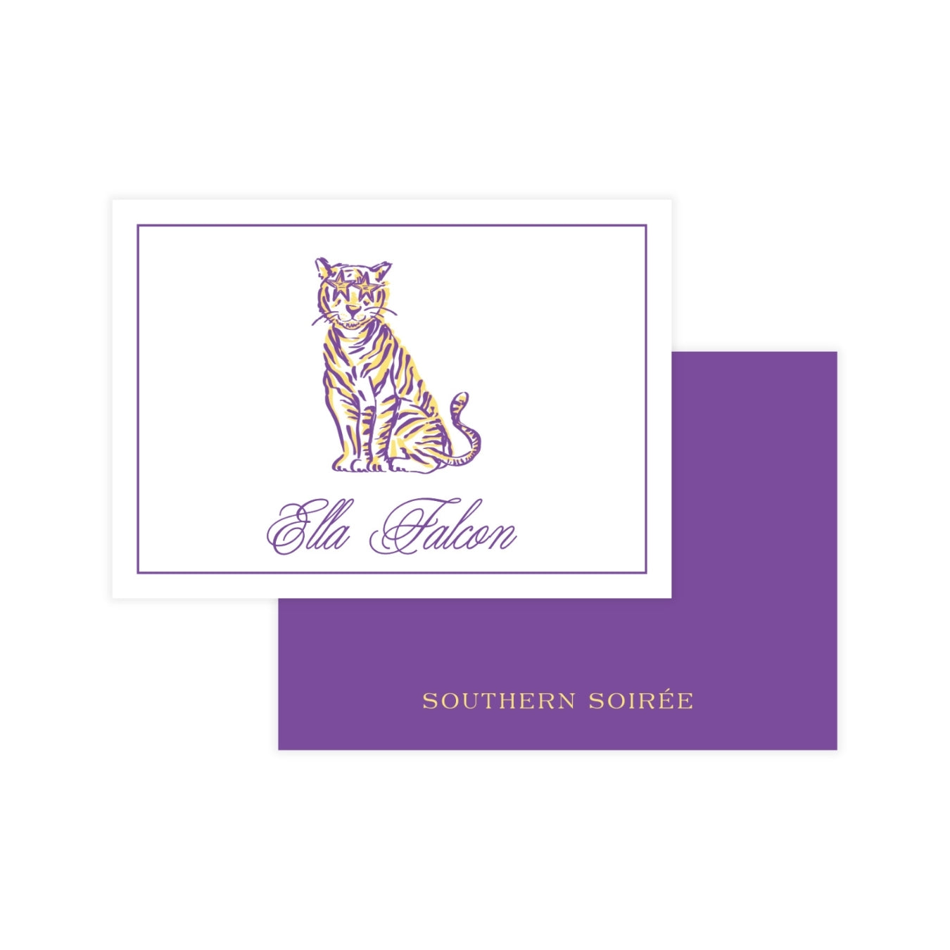 Tiger With Shades Enclosure Card