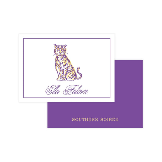 Tiger With Shades Enclosure Card