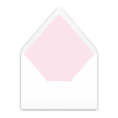 Baby Crest Pink Invitation