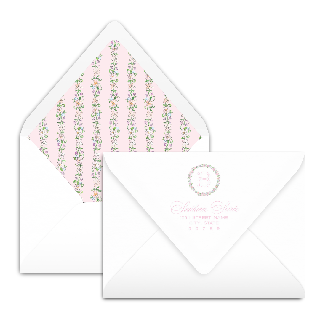 Spring has Sprung Pink Invitation