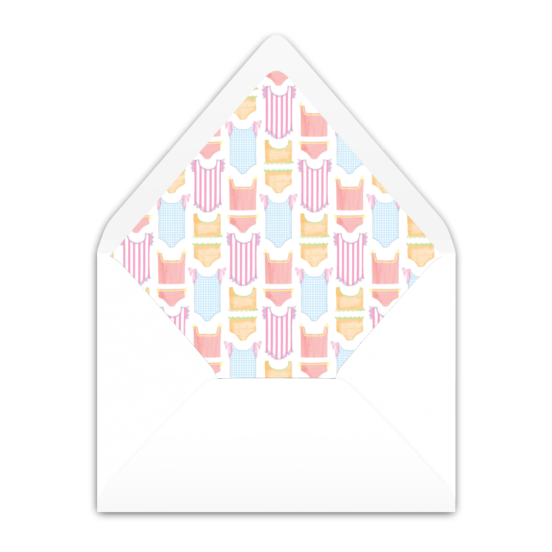 Girls’ Swimsuit Pool Party Birthday Invitation