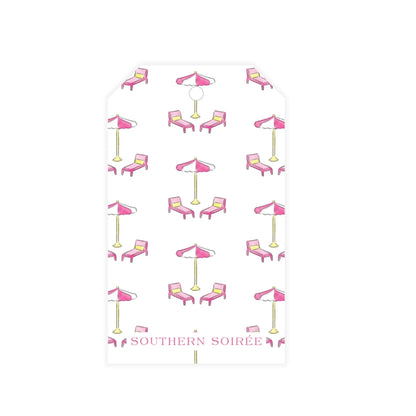 Dreamhouse Pool Party Favor Tag