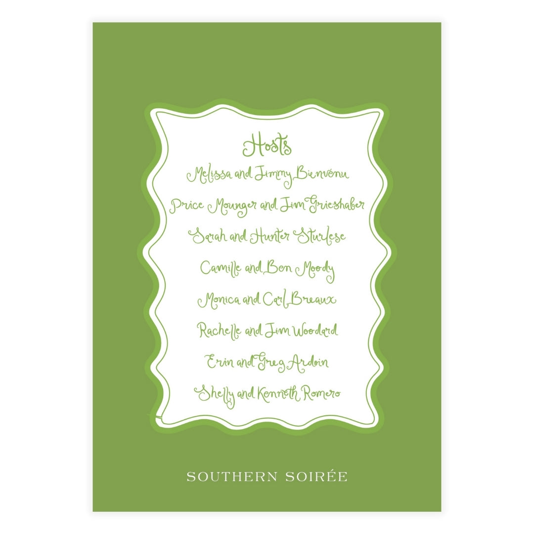 Floral Frame Invitation