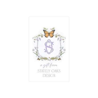 Butterfly Garden Notecard