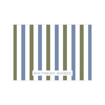 Gone Fishing Crest Enclosure Card