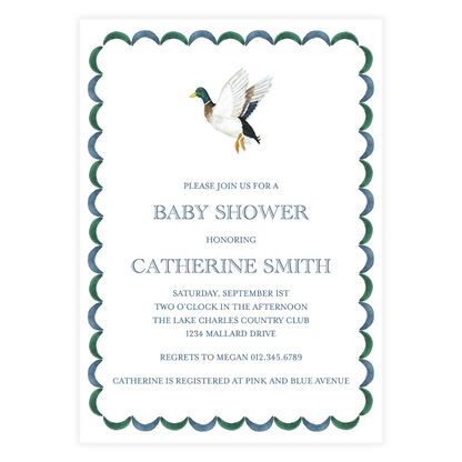 Mallard Invitation