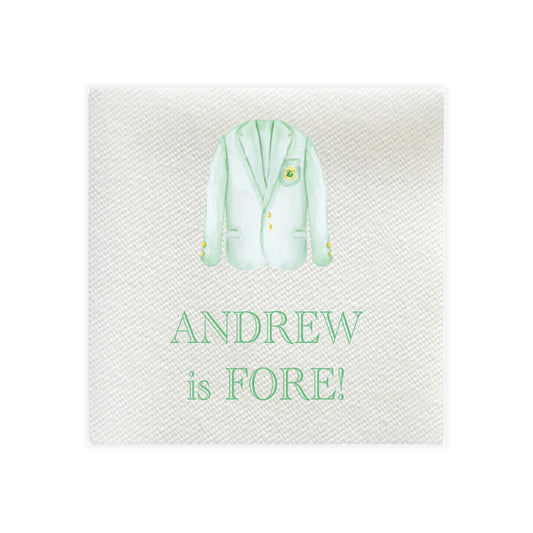 Masters Jacket Party Napkins