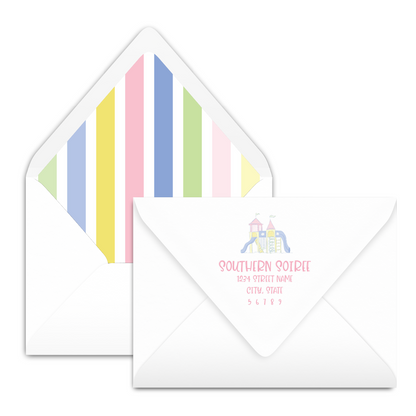 Party at the Park Pink Invitation