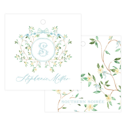 Magnolia Crest Gift Tag Square