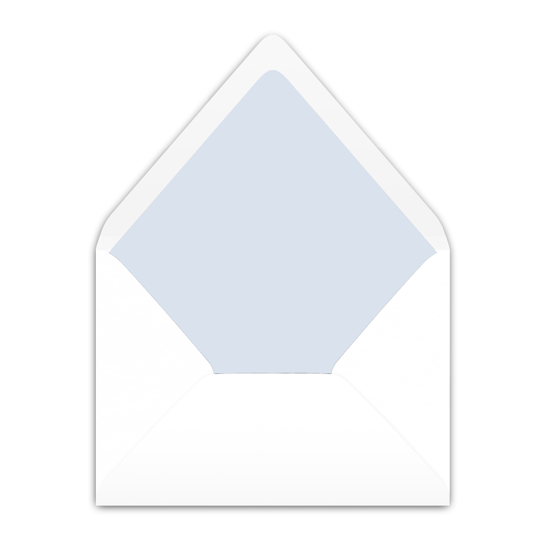 One Little Candle Blue Invitation
