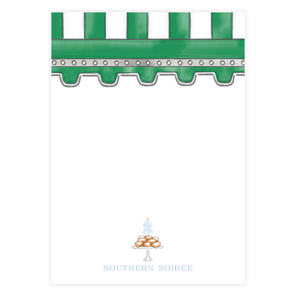Cafe Two Monde Blue Invitation