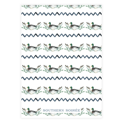 Mallard Half Crest Invitation