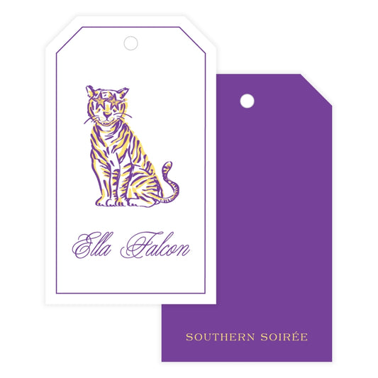Tiger with Shades Gift Tag