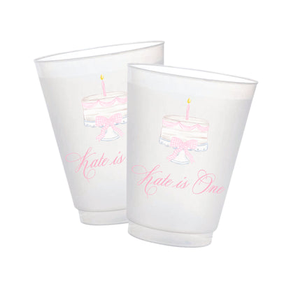 One Little Candle, One Little Cake Frosted Cup