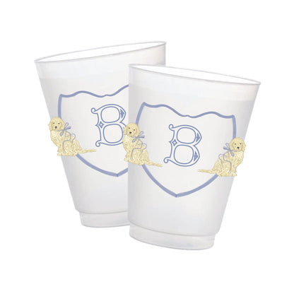 Goldendoodle Blue Crest Frosted Cup
