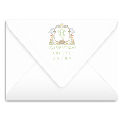 Noah's Ark Crest Invitation