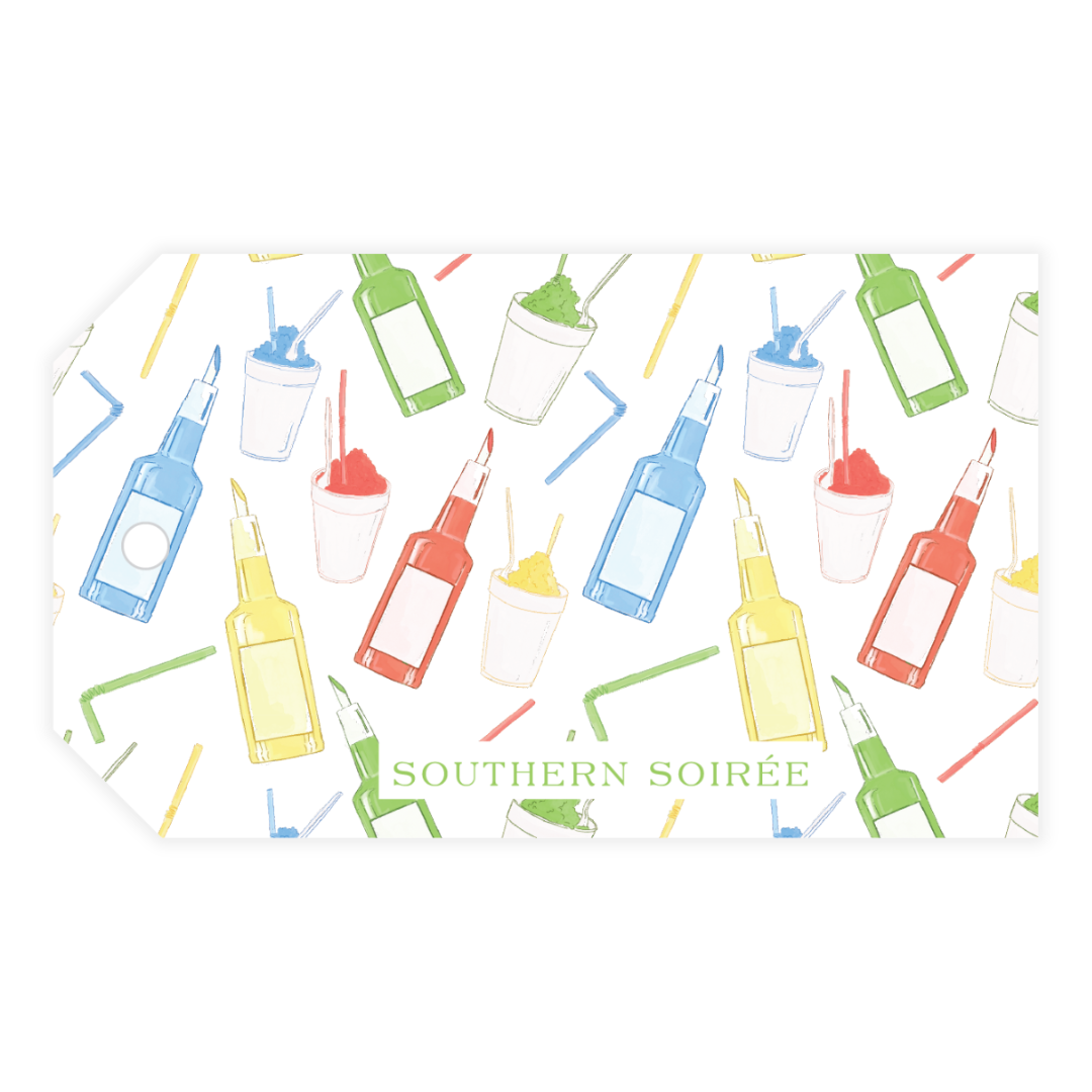 Snowball Gift Tag