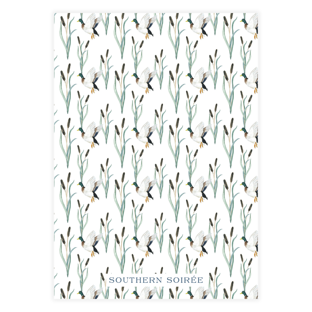 Mallard Half Crest Invitation