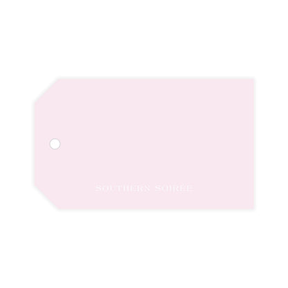 Pink Floral Bow Gift Tag